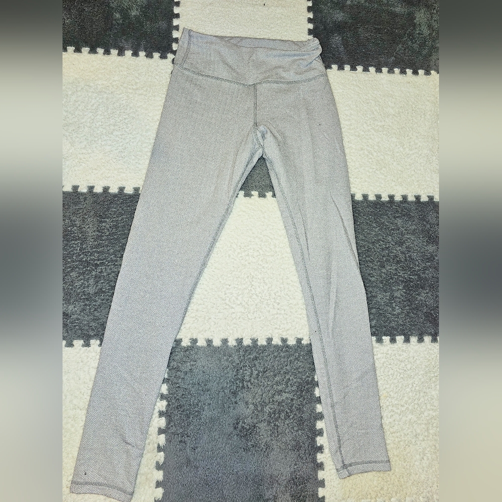 Kyodan Gray Leggings Streamlined Fit Activewear